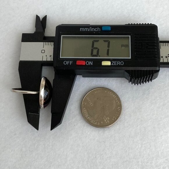 Sterling Silver 925 Oval Bezel Set 0.75" Tigers Eye Cats Eye Quartz Ring Sz 6.5 - Picture 15 of 16